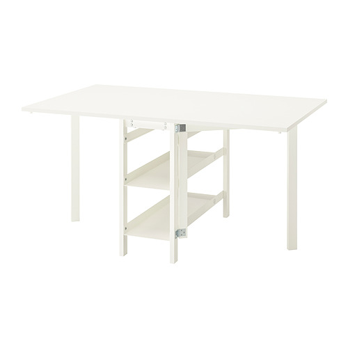 VIHALS - 折疊桌, 白色, 39/95/151x90 公分 | IKEA 線上購物 - PE958753_S4